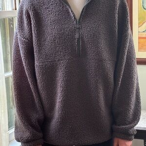 Woman’s Cozy Gray Sweater